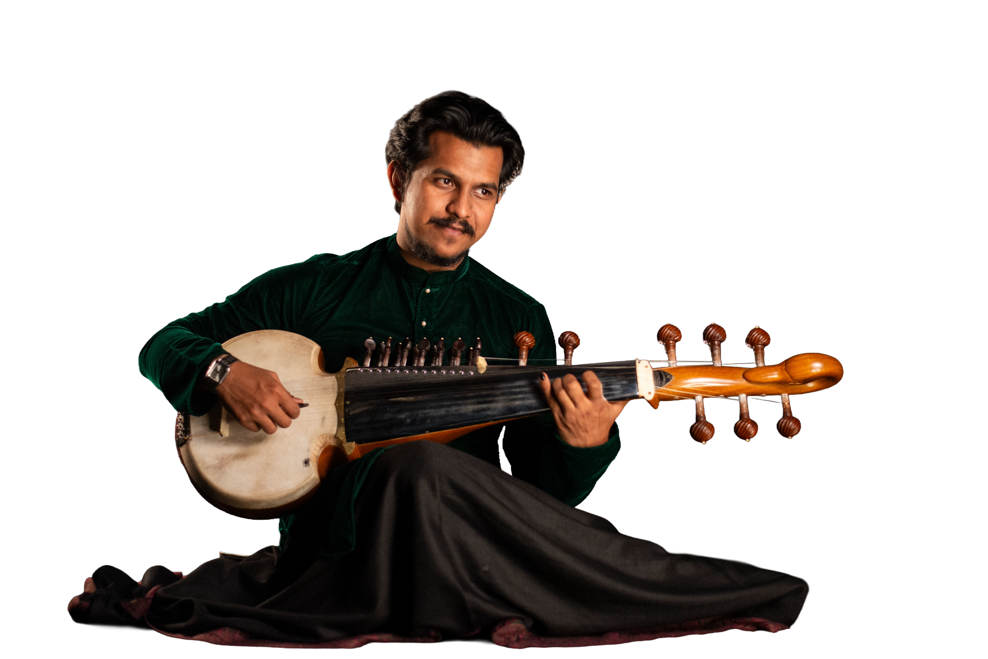 Studio Cutout Green Kurta
